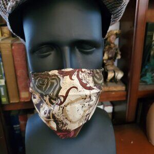 Skulduggery Face Mask with Filters Skull#4